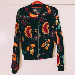 Colorful bomber jacket!